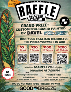 Raffle Tickets for FSRL Cocoa Beach